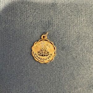 Vancouver Expo 86 Gold-Tone Commemorative Pendant